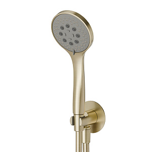 Newform Shower Ручная лейка D 10см., цвет: PVD Br. Pale Gold