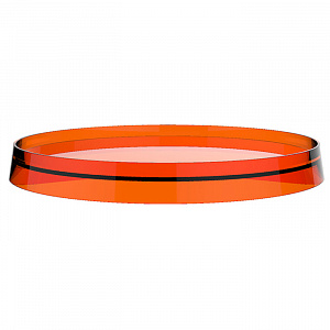 Laufen Kartell Съемный диск для смесителя d=275мм, цвет: оранжевый