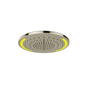 Gessi Colour Верхний душ, с подсветкой Ø35см., цвет Nickel PVD