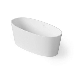 Dea Design Nature Ванна 160х75х60см., отдельностоящая, Solid Surface, цвет: White №18