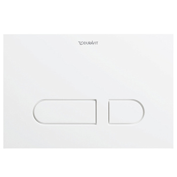Duravit A.1 Клавиша смыва для унитаза, пластик, цвет: белый