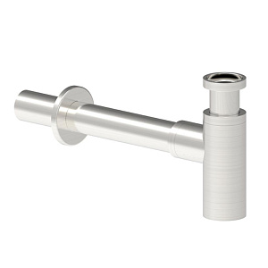 NEMO Сифон для раковины, цвет: брашированный никель