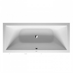 Duravit DuraSquare Ванна прямоугольная  встраиваемая 180x80см, с ножками, с2 наклонами для спины, цвет: белый