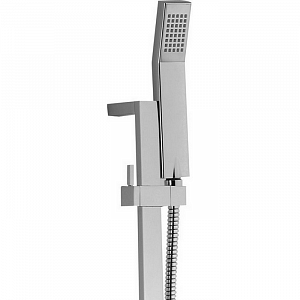 CISAL Shower Душевой гарнитур:ручная лейка,шланг 150 см,штанга 70 см, цвет: хром