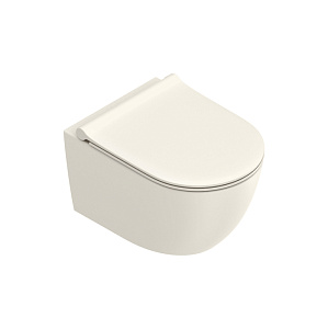 Catalano Sfera Унитаз подвесной 50x35см, безободковый, смыв Tornado, покрытие Twinglaze+, цвет: Lino Satinato