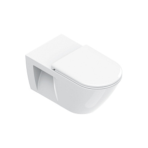 Catalano Comfort Унитаз подвесной 70х37см., смыв Tornado, покрытие Cataglaze+, цвет: белый глянцевый