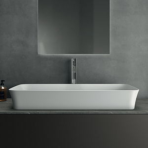 Ideal Standard Ipalyss Раковина накладная 80х40хh12 см, без отв., с крепежом, покрытие: Diamatec® цвет: белый