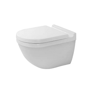 Duravit Starck 3 Унитаз 36х54см., подвесной, с сиденьем микролифт, цвет: белый