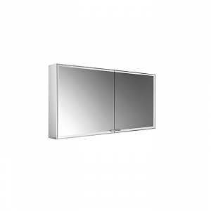 EMCO Prestige2 Зеркальный шкаф 63.9х128.7см., настенный, LED-подсветка, 2 двери, 2 полки, розетка, с EMCO light system