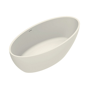 Catalano Solid Ванна отдельностоящая 165x80хh52см, с переливом, сифон в комплекте, цвет: Lino Satinato