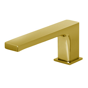 Fima Carlo Frattini Zeta Излив для ванны, 16.5см., на 1 отв., цвет: золото