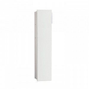 EMCO Asis 2.0 Модуль для унитаза встраиваемый, ершик, держатель т/бумаги, запасного рулона , 1 дверь левая, цвет: белый