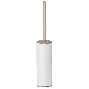 Newform Accessori tondi Туалетный ерш, напольный, белая керамика, цвет: copper satin
