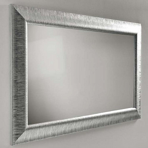 EBAN Зеркало ANASTASIA 90х70см в раме, цвет: серебро