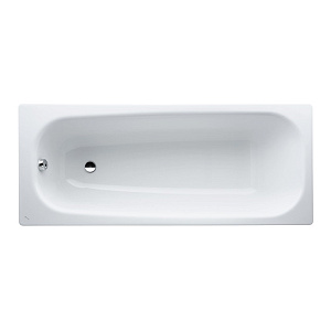 Laufen Pro Ванна встраиваемая, 170x70см., эмалированная сталь (3,5 мм), шумоизоляционное покрытие, без отверстий для ручек, цвет: белый