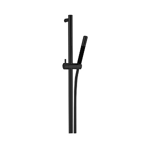Cisal Slim Штанга для душа 95.2см, с ручным душем и гибким шлангом 150см, цвет: черный матовый