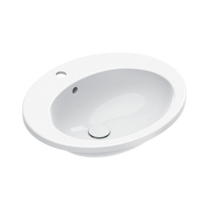 Catalano Italy Раковина 61x51см встраиваемая, с 1 отв., цвет: белый глянцевый