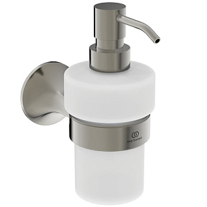 Ideal Standard La Dolce Vita Дозатор для жидкого мыла, подвесной, цвет: PVD Silver Storm