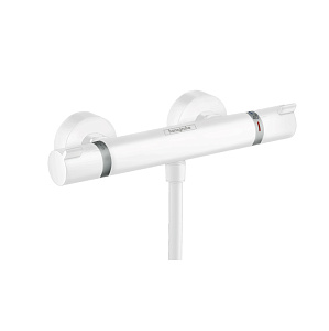 Hansgrohe Ecostat Термостат для душа Comfort, внешнего монтажа, цвет: матовый белый