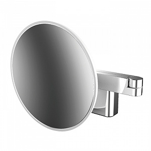 EMCO Evo Зеркало косметическое, LED, Ø209мм,  двойной, ELS, 3x кратное увеличение, подвесной, цвет: хром