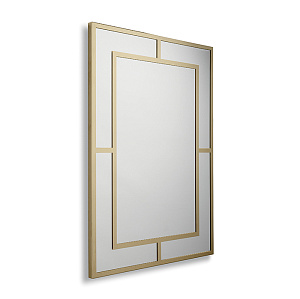 Oasis Casablanca Зеркало 140х h:100см., с металлическим профилем, цвет: золото