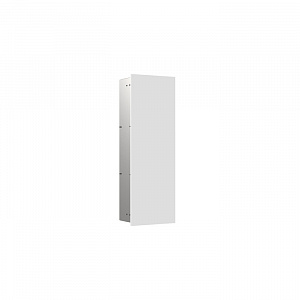 EMCO Asis Pure шкаф встраиваемый, 2 стеклянные полки, дверь левая, подвесной, цвет: белый