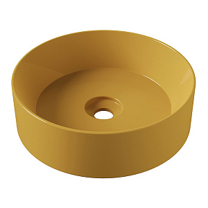 Alice Spy Round Раковина Ø40см., накладная, без отв., цвет: мёд глянцевый