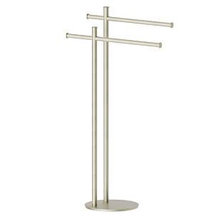 Newform Accessori tondi Полотенцедержатель напольный, цвет: PVD brushed pale gold