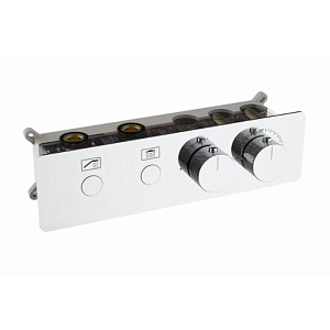 NEMO Смеситель для душа, встраиваемый, термостатический, на 2 потребителя, цвет: хром