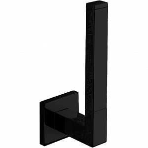 Colombo Basic Q Держатель туалетной бумаги, вертикальный, цвет: черный матовый