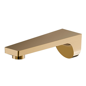 Newform ParkLE Излив для ванны, встраиваемый, 1/2”, цвет: PVD glossy gold