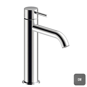 Almar Смеситель для раковины, 1 отв., без донного клапана, цвет: Gun Metal Brushed PVD