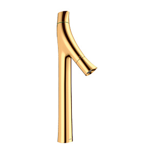 Axor Starck Organic Смеситель для раковины 240, на 1 отв., высокий, цвет: полированное золото