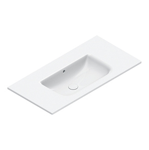 Catalano Italy Раковина 100х50см, без отв., цвет: белый глянцевый