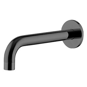 Carlo Frattini Wellness Излив для ванны, настенный, длина: 20.7см., цвет: черный хром