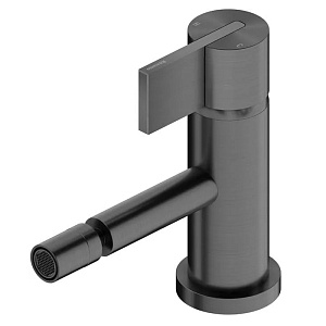Ritmonio Round Смеситель для биде, 1 отв., цвет: Black Stainless Steel