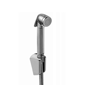 Bossini Nikita Brass Гигиенический душ с держателем и шлангом 125см., цвет: хром