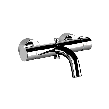 Gessi Emporio Via tortona Смеситель для ванны,, подвесной, термостатический, с автоматическим переключателем ванна-душ, цвет: хром