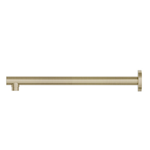 Newform X-STEEL 316 Кронштейн для верхнего душа, настенный., L=350 мм, G1/2", цвет: PVD Brushed pale gold