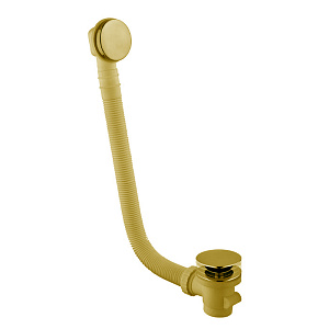 Fima Carlo Frattini Complementi Bagno Слив-перелив для ванны, с донным клапаном click clack, цвет: золото