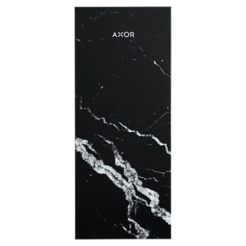 Axor MyEdition Панель для смесителя, на излив 24.5см., цвет: Nero Marquina