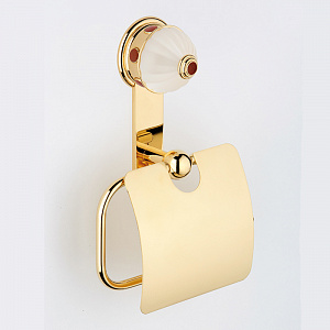 THG Cheverny Jaspe rouge Держатель туалетной бумаги, подвесной, цвет: золото