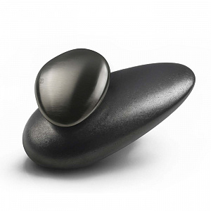 Gessi Equilibrio Смеситель для раковины дизайнерский, на 1 отверстие, цвет: черный металлик Materic, ручка Finox