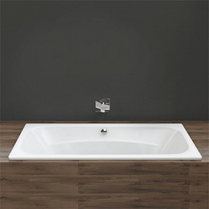 Bette Duo Ванна встраиваемая, 180х80х42 см с шумоизоляцией, BetteGlasur® Plus цвет: белый