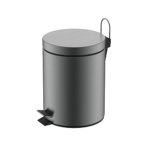 NEMO Ведро 5л., напольное, цвет: gun metal