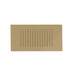 Newform Head Showers Верхний душ 40x40cм, потолочный, скрытый, цвет: PVD glossy gold