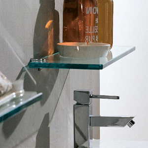 IDEA STELLA/IDEA  полочка под зеркало стеклянная 115см, подвесной