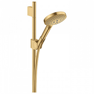 Axor Shower Душевой гарнитур, с душевой штангой 90см., ручным душем 12см, 3jet и шлангом 160см., цвет: шлифованное золото