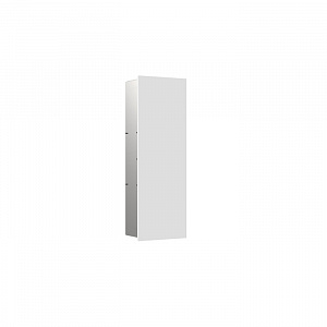 EMCO Asis Pure шкаф встраиваемый, 2 стеклянные полки, дверь правая, подвесной, цвет: белый