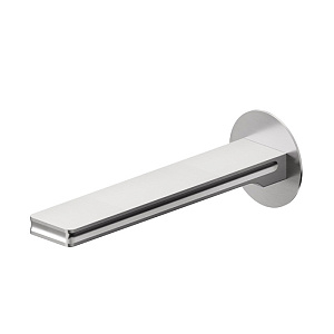 Newform Ionika Излив: 21см., цвет: PVD brushed stainless Stell
